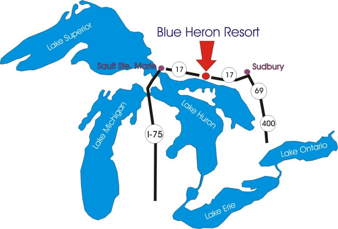 Blue Heron Resort Spanish River Ontario Cottage Rentals